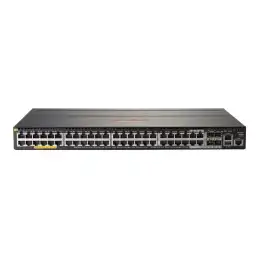 HPE Aruba 2930M 48G POE+ 1-Slot - Commutateur - C3 - Géré - 44 x 10 - 100 - 1000 (PoE+) + 4 x SFP Gigabit co... (JL322A)_2